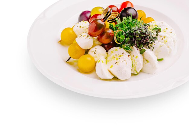 Talerz z apetycznym daniem